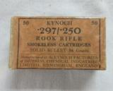 Kynoch 297/250 50 Rounds Rook Rifle Ammunition - 1 of 2
