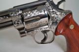 Smith & Wesson Model 29-2, 8 3/8" Nickel "A" Engraved 44mag Pistol, Unfired - 13 of 14