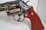 Smith & Wesson Model 29-2, 8 3/8" Nickel "A" Engraved 44mag Pistol, Unfired - 7 of 14