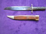 J.Rodgers &sons,10" bladed Bowie,Norfolk St,address - 1 of 3