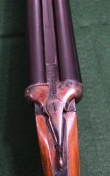 Victor Sarasqueta 12 gauge SxS box lock extractor shotgun - 14 of 14