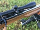 New Custom Anschutz 54 Benchrest rifle, incredible English walnut stock! - 3 of 8