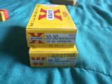 30-30,1-box Western,X-Super Silvertip,1-box Winchester,Super-Speed-FMJ - 2 of 3