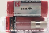 Hornady "Custom-Grade" 6mm ARC FL Die Set & Case Gauge Combo - New - 1 of 5