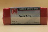 Hornady "Custom Grade" 6mm ARC FL Rifle Die Set - NIB #546251 - 1 of 5