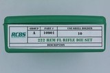 RCBS 222 REM FL Rifle Die Set (Used) #10901 - 2 of 6