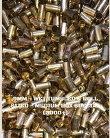9mm Brass - Wet Tumbled & Roll Sized - Medium Box Special (3000+) FREE SHIPPING - 2 of 4