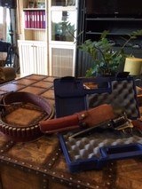 Cimarron 45 Scofield 1872 model with Holster & Belt - 1 of 15