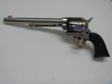 Rare and Desirable Nickel Plated Colt Single Action Army Chambered in 22 Rimfire w/ Factory Letter - 5 of 15