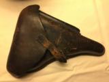 Luger/Walther P38 WW2 era vintage 1940 holster w/Hansromer markings - 2 of 13