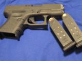 GLOCK 27 .40 S&W, 3" barrel.
Like new in box.
2 9 round mags, and 1 15 round mag. - 6 of 10