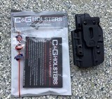 C & G Kydex Springfield Echelon 4.0C IWB/AIWB Holster LH Red Dot/suppressor - 1 of 2