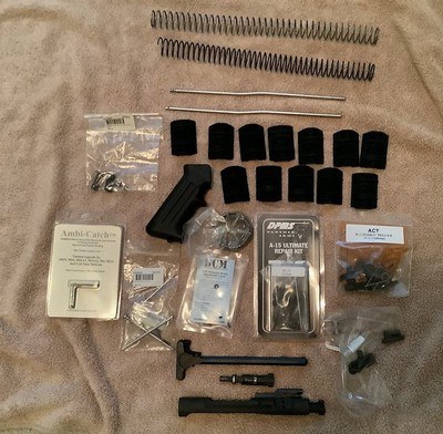FULTON ARMORY FAR15 5.56x45mm complete chrome lined HBAR16''bbl many upgrades/extras low serial # - Image 6 of 7