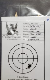 Cooper Firearms of Montana Model 54 Classic, .22-250 ANIB, 24" barrel - 12 of 12