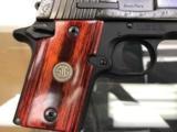 SIG SAUER P938 9MM ENGRAVED ROSEWOOD PISTOL - 5 of 8