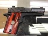 SIG SAUER P938 9MM ENGRAVED ROSEWOOD PISTOL - 3 of 8