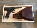 Original WWII Japanese Nambu T-14 8mm with Holster + Ammo - 2 of 11
