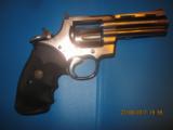 Colt Python Police.357 with 4" Barrel, Satin Stainless Steel in Excellent Condition with Box and Papers, MUST SEE ! - 12 of 15