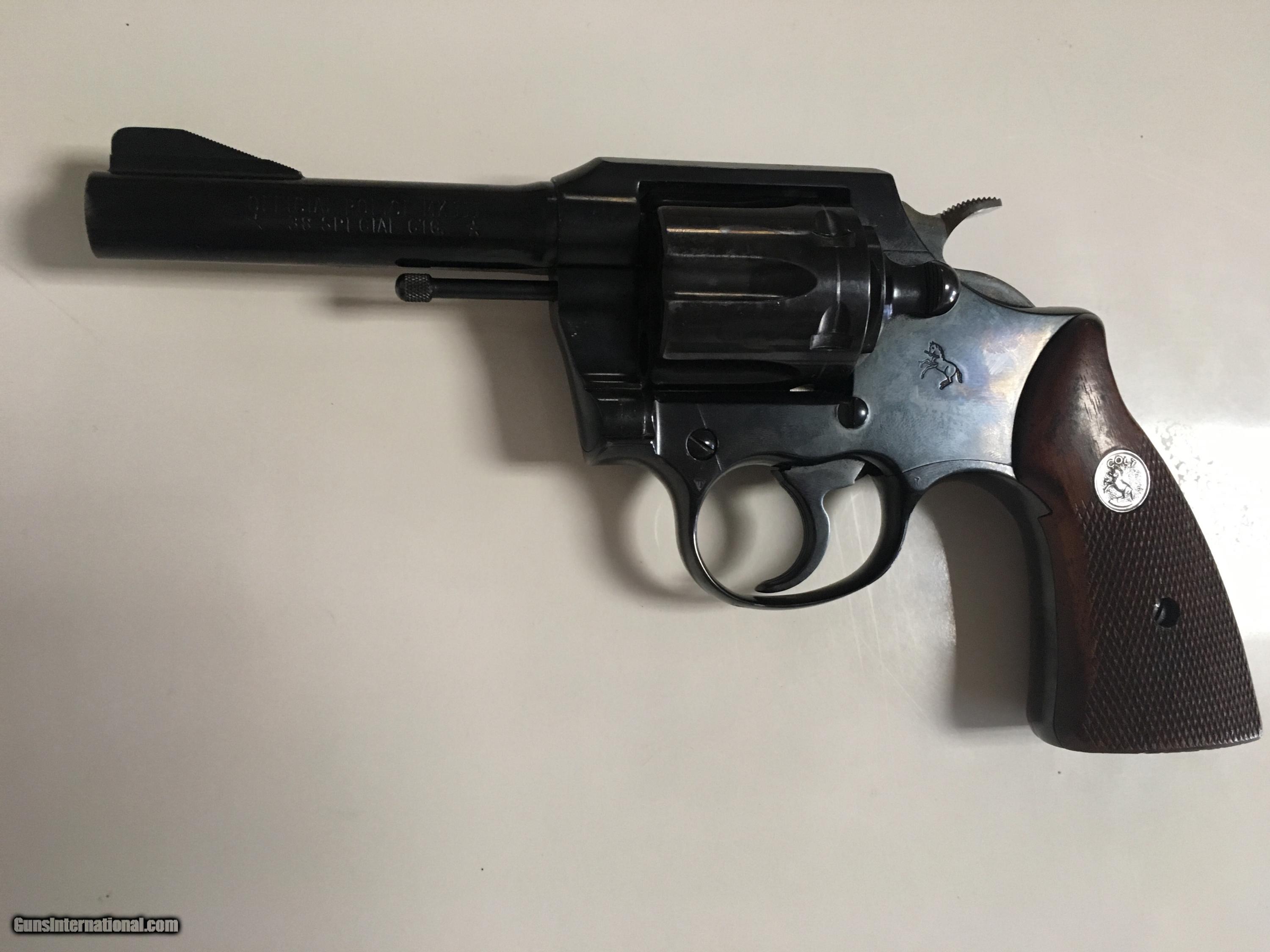 Colt Official Police Mk Iii 38 Special 1907