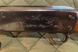 RARE Ithaca Model 37 Riot Shotgun Martially Marked Cartouche Stock Stamping - 3 of 10