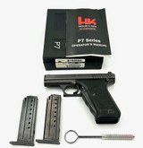 Heckler & Koch P7 9mm Pistol Factory Box/Papers/Tools ***Beautiful*** - 2 of 8