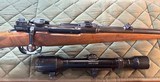 Krieghoff Mauser 7x57 Double Set TriggersHensoldt-Wetzlar Scope 1954 Import w/Paper - 3 of 11