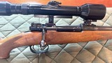 Krieghoff Mauser 7x57 Double Set TriggersHensoldt-Wetzlar Scope 1954 Import w/Paper - 2 of 11