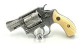 Smith & Wesson Model 60 ***ENGRAVED***ELEPHANT IVORY*** - 1 of 5