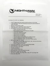 Colt Series 70/Nighthawk 1911 Custom Pistol 2020 Build - 13 of 15