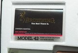 Browning Model 42 Grade V .410 Bore Engraved ***NIB*** - 5 of 11