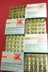 cal. 45 WINCHESTER MAGNUM 260 GRHOLLOW SOFT POINT 4 FACTORY WINCHESTER BOXES TOTAL 80 ROUNDS - 1 of 3