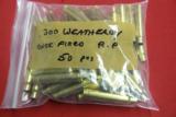 LOT OF 50 CAL. 300 WEATHERBY MAG. ONCE FIRED CASES R.P. - 2 of 5