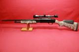 MOSSBERG 500 PUMP 20 GA. RIFLED SLUG BARREL W/CUSTOM STOCK & SCOPE EXL. COND. - 11 of 15
