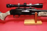MOSSBERG 500 PUMP 20 GA. RIFLED SLUG BARREL W/CUSTOM STOCK & SCOPE EXL. COND. - 3 of 15