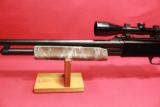MOSSBERG 500 PUMP 20 GA. RIFLED SLUG BARREL W/CUSTOM STOCK & SCOPE EXL. COND. - 14 of 15
