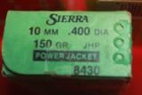 SIERRA 10 mm BULLET QTY. 300 150 170 180 GRAIN IN BOXES - 7 of 10