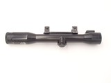 ZEISS 4x32 Diatal vintage GERMAN rifle scope with AKAH lever Mounts for 11mm Rimfire rail - 5 of 11