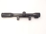 ZEISS 4x32 Diatal vintage GERMAN rifle scope with AKAH lever Mounts for 11mm Rimfire rail - 3 of 11
