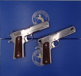 Colt CUSTOM SHOP pair 1991A1 consecutive serial numbers HIGH POLISH stainless 1911 - 5 of 9