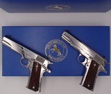 Colt CUSTOM SHOP pair 1991A1 consecutive serial numbers HIGH POLISH stainless 1911 - 3 of 9