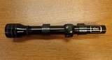 REDFIELD Gunsight Co. 2 3/4 X Rifle Scope with Weaver Rimfire Rings MINTY vintage POST & CROSSHAIR - 1 of 14