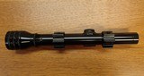 REDFIELD Gunsight Co. 2 3/4 X Rifle Scope with Weaver Rimfire Rings MINTY vintage POST & CROSSHAIR - 6 of 14