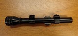 REDFIELD Gunsight Co. 2 3/4 X Rifle Scope with Weaver Rimfire Rings MINTY vintage POST & CROSSHAIR - 5 of 14