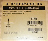 LEUPOLD VX-III 3.5-10x40 Rifle Scope BOONE & CROCKETT - 2 of 11