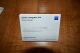 Zeiss Conquest V4 6-24x50 Illuminated w/ Rings - 9 of 11