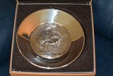 Frederic Remington THE RATTLESNAKE Sterling Silver Plate 22 oz troy Washington Mint 1972 - 5 of 13