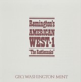 Frederic Remington THE RATTLESNAKE Sterling Silver Plate 22 oz troy Washington Mint 1972 - 11 of 13