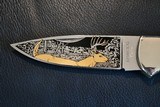 Vintage Browning Limited Edition model 121 Folding Knife JAPAN