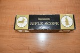 BROWNING 4x Rimfire Riflecope 3/4