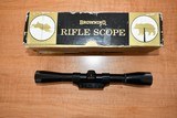 BROWNING 4x Rimfire Riflecope 3/4